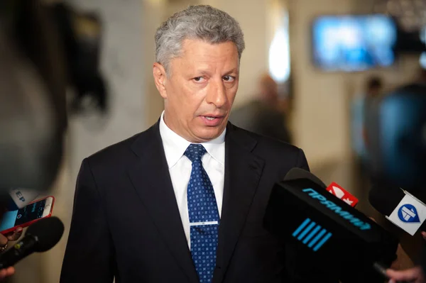 3 Temmuz 2018. Kiev, Ukrayna. Yuriy Boyko Ukrayna Parlamentosu üyesi. Muhalefet bloku (Ukrayna muhalefet partisi lideri).
