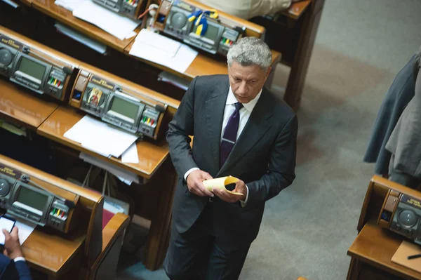 Julio 2018 Kiev Ucrania Yuriy Boyko Miembro Del Parlamento Ucrania — Foto de Stock