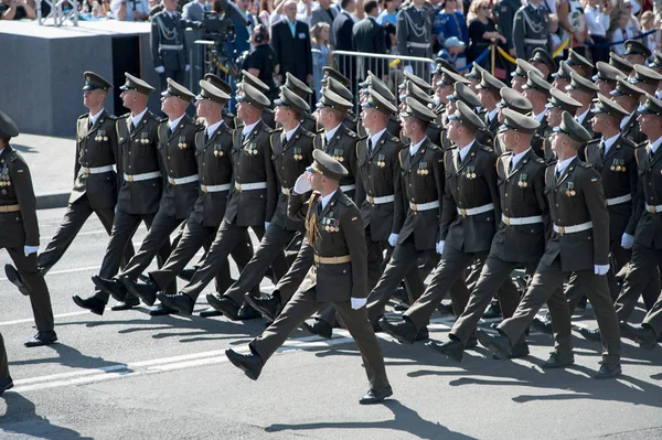 Augustus 2018 Kiev Oekraïne Militaire Parade Voor Dag Van Onafhankelijkheid — Stockfoto