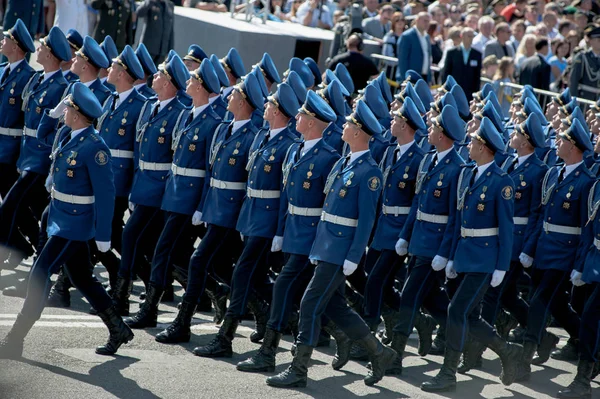 Augustus 2018 Kiev Oekraïne Militaire Parade Voor Dag Van Onafhankelijkheid — Stockfoto