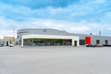 modern cam alışveriş merkezi