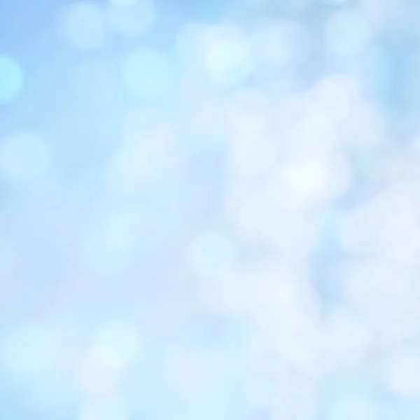 Nazik güzel kış mavi beyaz arka plan Bokeh daireler ile. Yumuşak doku parçacıkları ile. Kış arka plan, defocused
