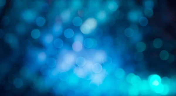 Blue Festive Christmas Hermoso Fondo Abstracto Con Luces Bokeh Textura — Foto de Stock