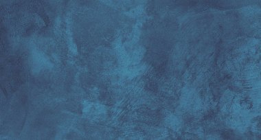 Soyut Dekoratif Grunge Mavi sıva Duvar Arka Plan