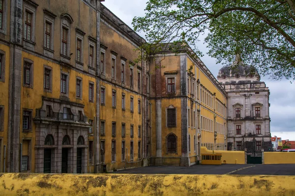 Palacio Nacional Mafra Pueblo Mafra Cerca Lisboa Portugal — Foto de Stock