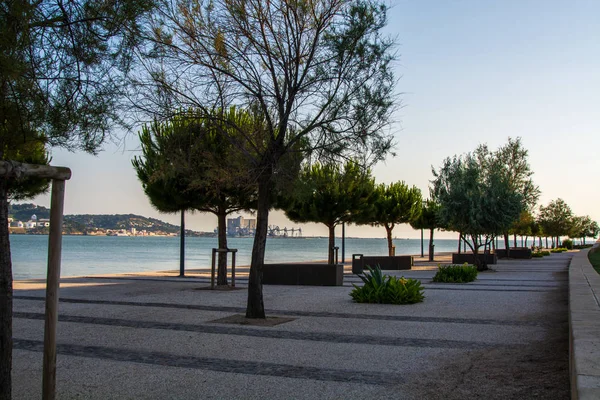 Över Zonen Belem Lissabon Portugal — Stockfoto