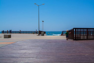 Ericeira Portekiz. 15 Temmuz 2018. Ribeira de Ilhas plajı Ericeira köyünde. Ericeira, Portekiz. 