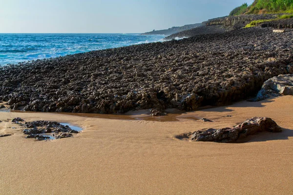 Spiaggia Coxos Nel Villaggio Ericeira Ericeira Portogallo — Foto Stock