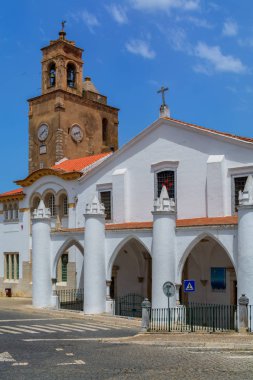 Beja Portekiz. 1 Ağustos 2018. Beja kenti Alentejo Portugal.Beja, Portekiz. 
