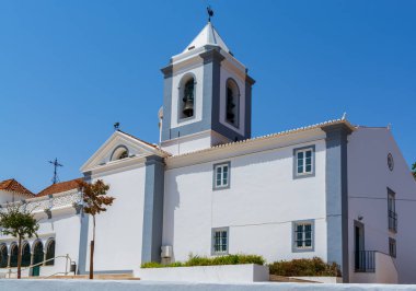 Castro Marim Portekiz. 3 Ağustos 2018. Görünüm Castro Marim köyü Algarve Portugal.Castro Marim, Portekiz. 