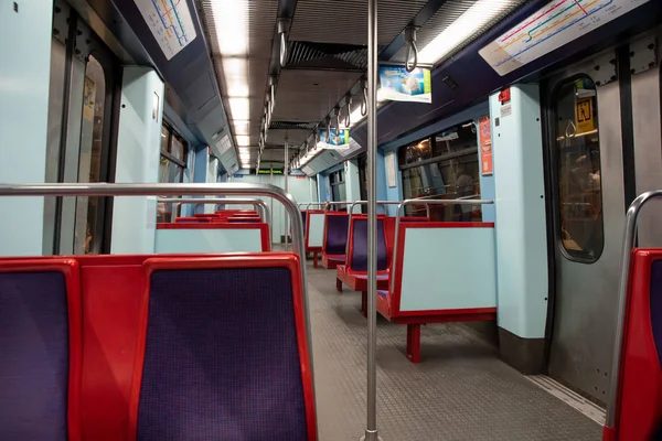 Metro interior in Lisboa — Stock Photo, Image