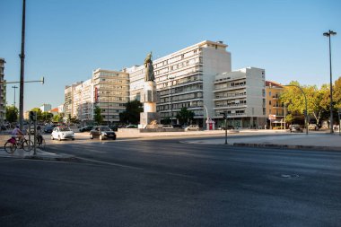 Lisboa, Portekiz. Alvalade Plaza Lizbon Alvalade İlçesi'nde görünümünü.