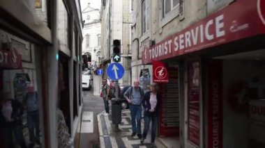 Lizbon Portekiz. 19 Ekim 2018. Dowton Lizbon yürüyüş