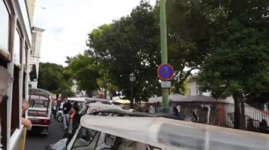 Lizbon Portekiz. 19 Ekim 2018. Dowton Lizbon yürüyüş