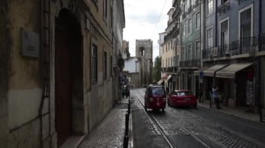 Lizbon Portekiz. 19 Ekim 2018. Dowton Lizbon yürüyüş