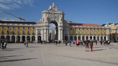 Lizbon Portekiz. 19 Ekim 2018. Dowton Lizbon yürüyüş