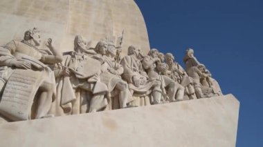 Lizbon Portekiz. 24 Ekim 2018. Padrao dos Descobrimentos olduğunu keşifler Lizbon Belem İlçesi'nde bir anıt