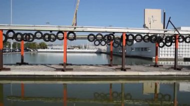 Lizbon Portekiz. 24 Ekim 2018. Belem bölgesi Lizbon