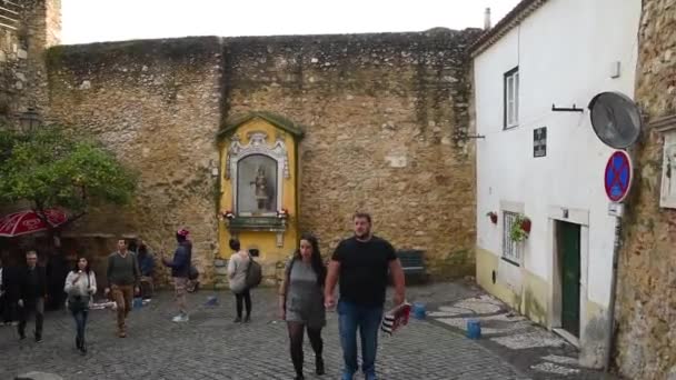 리스본 포르투갈입니다 2018입니다 리스본에서 지구의 거리를 — 비디오
