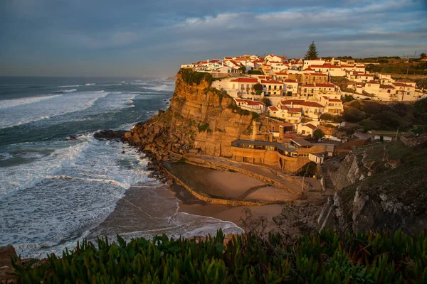 Sintra Portogallo Dicembre 2018 Veduta Del Villaggio Azenhas Mar Sintra — Foto Stock