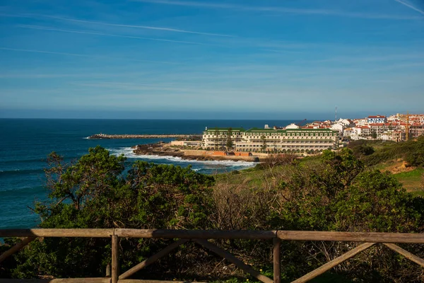 Ericeira Portugal Décembre 2018 Vue Village Ericeira Portugal — Photo