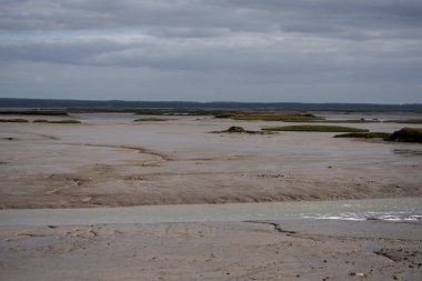 river sado Haliç Setubal, Portekiz görünümünü