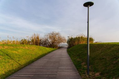  Lizbon Portekiz 'de Nacoes parkı. 