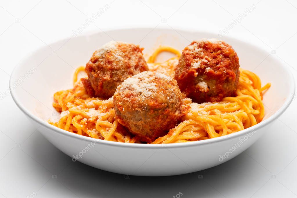 spagetthy and meatballs