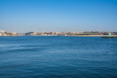 Porto Portekiz 'deki Douro Nehri