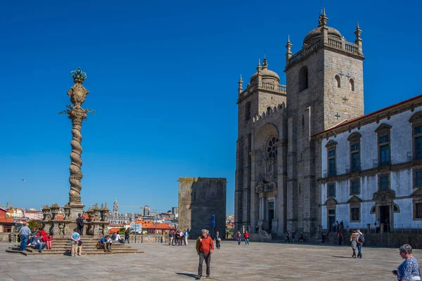 Oporto Portugal Marzo 2019 Vista Del Centro Oporto Portugal — Foto de Stock