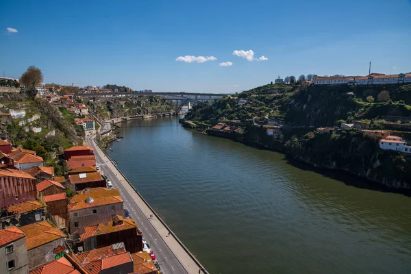 Douro river in Porto Portugal Stock Photo