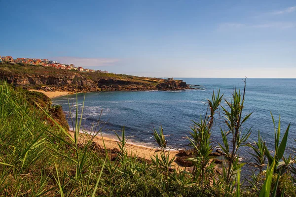 Praia de São Lourenco na Ericeira Portugal — Fotografia de Stock