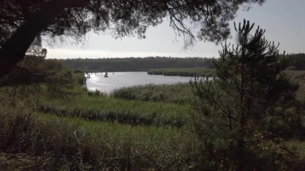 Laguna Albufeira Portogallo — Video Stock