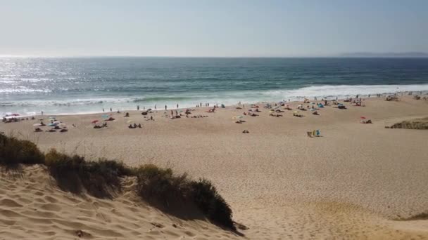 Meco Beach Portugal — Stockvideo