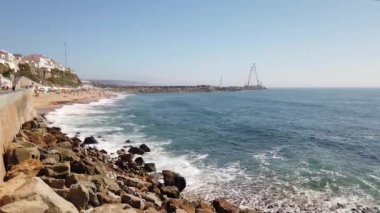 Mafra, Portekiz. 05 Ağustos 2019. Portekiz'deki Ericeira köyünün görünümü.