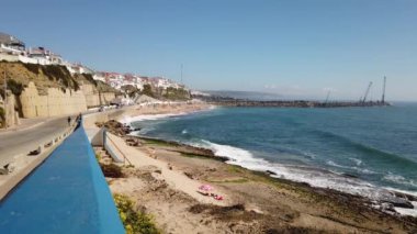 Mafra, Portekiz. 05 Ağustos 2019. Portekiz'deki Ericeira köyünün görünümü.