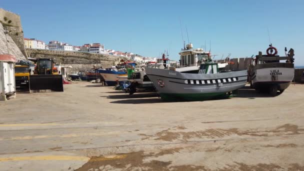 Mafra Portugal Août 2019 Plage Des Pescadores Ericeira Portugal — Video