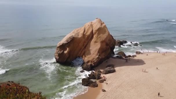 Torres Vedras Portugal Agosto 2019 Vista Santa Cruz Torres Vedras — Vídeos de Stock