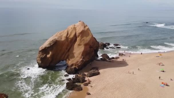 Torres Vedras Portugal Augustus 2019 Uitzicht Santa Cruz Torres Vedras — Stockvideo