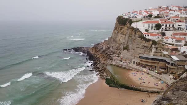 Azenhas Mar Sintra Portugal — Vídeo de stock