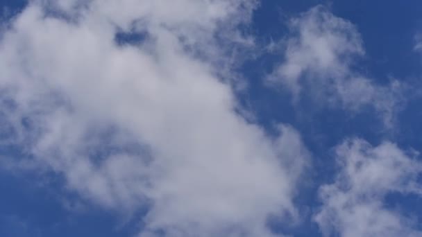 Wolken Blauen Himmel — Stockvideo