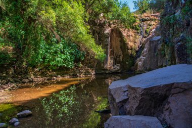 Sintra, Portekiz 'de Ancos şelalesi.