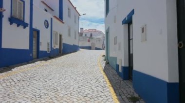 Mafra, Portekiz. 15 Ağustos 20.Portekiz 'deki Ericeira köyü manzarası.