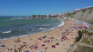 Mafra, Portekiz. 15 Ağustos 20.Portekiz 'deki Ericeira köyü manzarası.