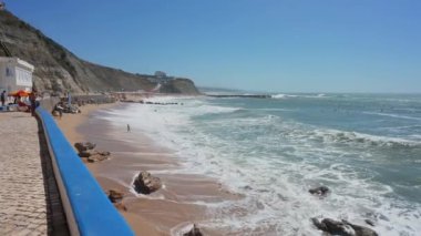 Mafra, Portekiz. 15 Ağustos 20.Portekiz 'deki Ericeira köyü manzarası.