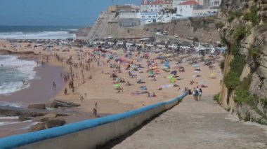 Mafra, Portekiz. 15 Ağustos 20.Portekiz 'deki Ericeira köyü manzarası.