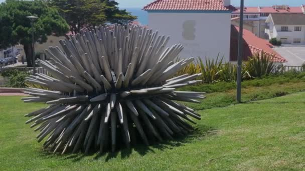 Mafra Portugal August 2020 View Ericeira Village Portugal — Stock Video