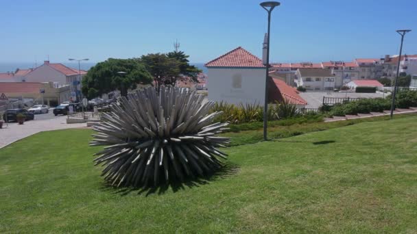 Mafra Portugal Agosto 2020 Vista Del Pueblo Ericeira Portugal — Vídeos de Stock