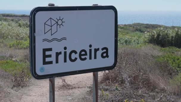 Mafra Portugal August 2020 Blick Auf Das Dorf Ericeira Portugal — Stockvideo
