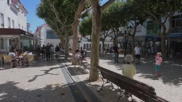 Mafra Portugal Agosto 2020 Vista Del Pueblo Ericeira Portugal — Vídeos de Stock